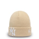 New Era New York Yankees beanie - cream