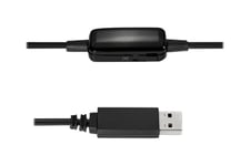 Kensington USB Hi-Fi Headphones - hörlurar med mikrofon