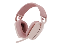 Logitech Zone Vibe 100 - Headset - Bluetooth - trådløs - Rose
