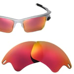 Walleva Replacement Lenses for Oakley Fast Jacket XL Sunglasses-Multiple Options