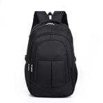 ZXXY Large Backpack, Travel Laptop Backpack, Men And Women Waterproof Business Backpack Gift, Suitable For (15-20) Inch Laptop, Black 17 inch Black