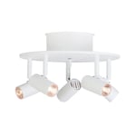 Belid Cato Spotlight 5 rund halogen mattvit/mattvit