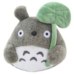 Totoro Plyschleksaker Mjuka Stoppade Djur Anime Cartoon Lotus Leaf Totoro Kudde (FMY) 22CM