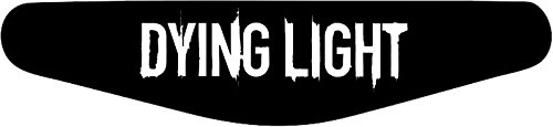 Autocollant pour barre lumineuse de manette PlayStation PS4 Motif au choix Dying Light (schwarz) noir