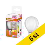 LED lampa E14 | P45 matt | 2700K | 2,5W (25W) 6st [Osram]