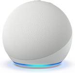 Amazon Echo Dot 5th Gen Smart Speaker - Glacier White - UK Model - Free Shipping