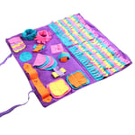 hmmsw Pet Dog Sniffing Mat Find Food Training Blanket Play Toys Dog Mat for Relieve Stress Puzzle Sniffing Mat Pad-Tapis renifleur Violet
