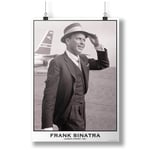 Frank Sinatra London Airport 1961 A0 A1 A2 A3 A4 Satin Photo Poster p10104h