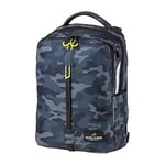 Walker Elite 42113-266 Sac à dos avec 2 compartiments, compartiment pour ordinateur portable, rembourrage dorsal, système de portage réglable en hauteur et réflecteurs, imperméable, pour l'école,