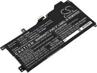 Kompatibelt med Dell Latitude 12 7200, 7.6V, 4650 mAh