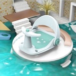 Baby Bath Seat Baby Bath Chair with Adjustable Backrest Non-Slip for 6-18 Months