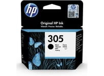 HP 305 Black Original Ink Cartridge (3YM61AE) for Envy 6032e Printer No Box
