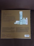 Liz Earle Set The Supercharged Ritual Cleanser cloths tonic face serum new boxed