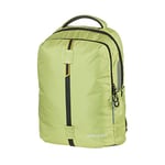 Walker 42125-361 - Sac à dos Elite Lime avec 2 compartiments, poche zippée au dos, rembourrage au dos, système de portage réglable en hauteur et sangles ajustables