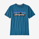 Patagonia Regenerative Organic Certified Cotton P-6 Logo T-Shirt barn Wavy Blue 62163 WAVB XXL (16-18) 2022