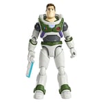 Buzz Lightyear Disney and Pixar Lightyear Space Ranger Alpha Buzz Lightyear Figure, Authentic Action Figure 5 Inches tall with 12 Posable Joints, Laser Blade, 4 Years & Up, HHJ79