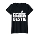 My Running Bestie - Funny Friends Set 1/2 pointing right T-Shirt
