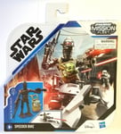 Star Wars Mission Fleet Speeder Bike IG-11 Child Grogu Action Figure Set