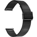 Klocka Mesh Armband Rostfritt Stål Snabbkoppling Herr Dam 22mm