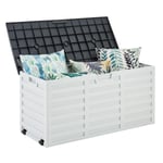 Secure and Stylish Outdoor Garden Storage Box with Lockable Lid - Perfect for All Your Garden Needs