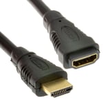 10m HDMI 1.4 High Speed 3D TV Extension Lead Male to Female Cable [002010]