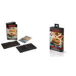 Tefal XA800112 Snack Collection Coffret de Plaque pour Croque Monsieur avec Livre de Recettes 4,4 x 15,5 x 24,2 cm + XA801612 Snack Collection Pl Bagels Eu Accessoire pour Donuts