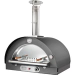 Family Gas Pizzaugn 100x80 cm. Antracit