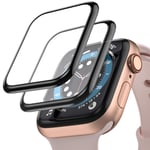 Upeak Ultra HD Screen Protector Film Compatible with Apple Watch Series SE/6/5/4 44mm, Bubble Free Max Coverage Anti-scratch 3D Curved Flexible Protective Film, 2 Pack