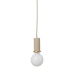 Ferm Living Collect Socket taklampa låg kaschmir