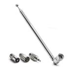 För Bose Wave F-typ Radioantenn FM Teleskopisk Antenn 3,5 mm Adapterkontakt *1*1