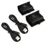 Rechargeable Play & Charge battery Kit For Xbox One - For XBOX One battery-2pk