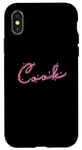 Coque pour iPhone X/XS Cook Chef Hobby Yummi Food Kitchen