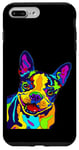 Coque pour iPhone 7 Plus/8 Plus Boston Terrier Chien Artistique Art drôle de Boston Terrier