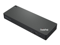 Lenovo ThinkPad Universal Thunderbolt 4 Smart Dock - Dokkingstasjon - Thunderbolt 4 - HDMI, 2 x DP, Thunderbolt - 1GbE - 135 watt - Campus - Europa - for ThinkPad P16s Gen 1 T15p Gen 2 T16 Gen 1 X1 Extreme Gen 4 X1 Nano Gen 2 X13 Gen 2