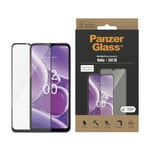 Nokia G42 PanzerGlass Ultra Wide Fit Skjermbeskyttelsesglass - Platinum Strength - Svart Kant