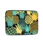 Laptop Case,10-17 Inch Laptop Sleeve Case Protective Bag,Notebook Carrying Case Handbag for MacBook Pro Dell Lenovo HP Asus Acer Samsung Sony Chromebook Computer,Pineapples Tropical 15 inch