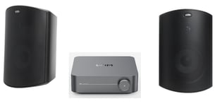 Wiim WiFi Utomhus högtalare Atrium 6 system med wifi förstärkare