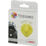 T-Disc de service jaune pour cafetière TASSIMO Bosch Siemens - Détartreur - Capacité 100 ml