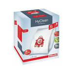 Lot de 2 boîtes de sacs fjm Hyclean 3D Efficiency pour aspirateur Compact S700 S4000 et S6000 Miele