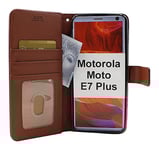 New Standcase Wallet Motorola Moto E7 Plus (Brun)
