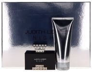 Night By Judith Leiber For Women Set: EDP+Body Lotion (1.3+3.4)oz New