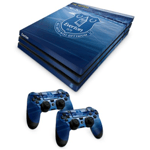 Everton Football Skin Bundle (PS4 Slim) Console & Controller Skin Set - New