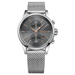 Hugo Boss 1513440 Jet Chronograph Stainless Steel Silver Strap Men's Watch