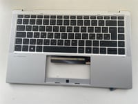 For HP EliteBook x360 1040 G8 M46733-211 Palmrest Cover Keyboard Hungarian NEW