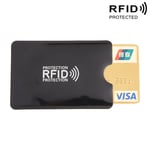 RFID Blocking Card Protection ID - Svart