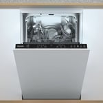 baumatic Baumatic BDIH1L952 Fully Integrated Slimline Dishwasher - Black Control Panel