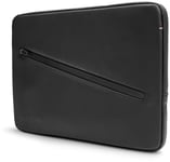 Decoded Frame Sleeve with Zipper (Macbook Pro 13/14) - Svart