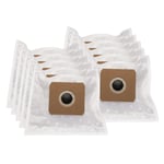 Dammsugarpåsar, syntetfiber, 10st. + motorfilter