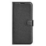 EIDERWOOD Honor Magic7 Pro Konstläder Flip Fodral m. Korthållare & Ställfunktion - Svart