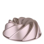 Heirol - Premium sockerkaksform spiral 24 cm 2 L roséguld